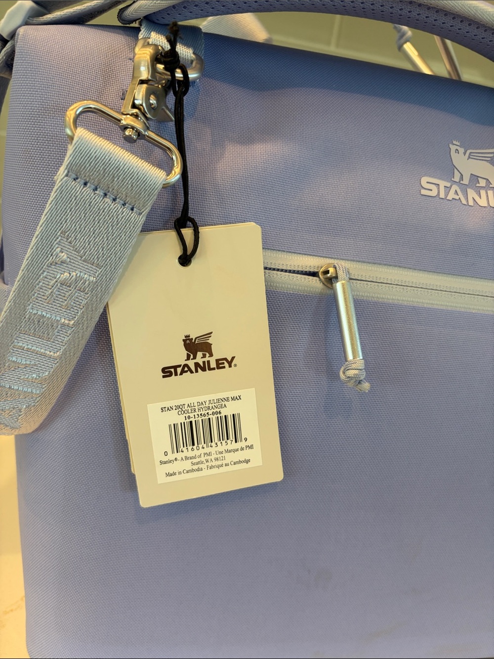 NWT Stanley Julienne Max 20QT Soft Cooler Shoulder Bag - (Hydrangea)Lavender - Picture 3 of 16